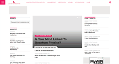 Desktop Screenshot of lawofattractionguide.com